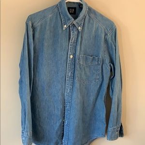 Gap men’s denim shirt, sz XS